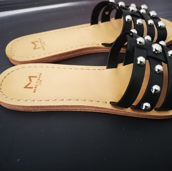 Marc Fisher studded sandals - Picture 2 of 3